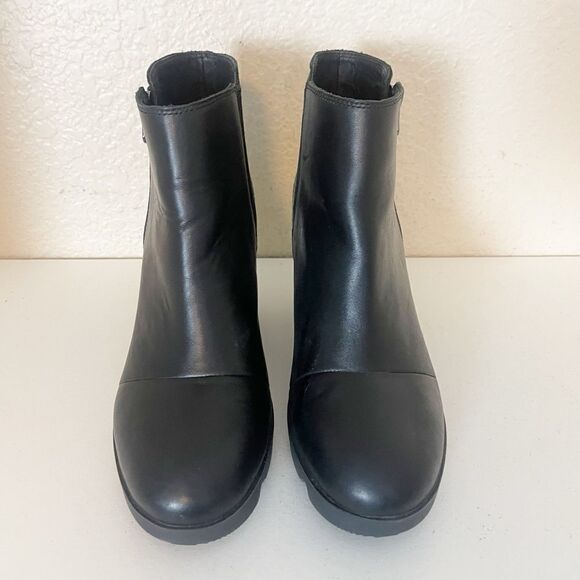 Sorel Women’s Joan Uptown Waterproof Zip Wedge Bootie size 9.5 - Picture 6 of 13